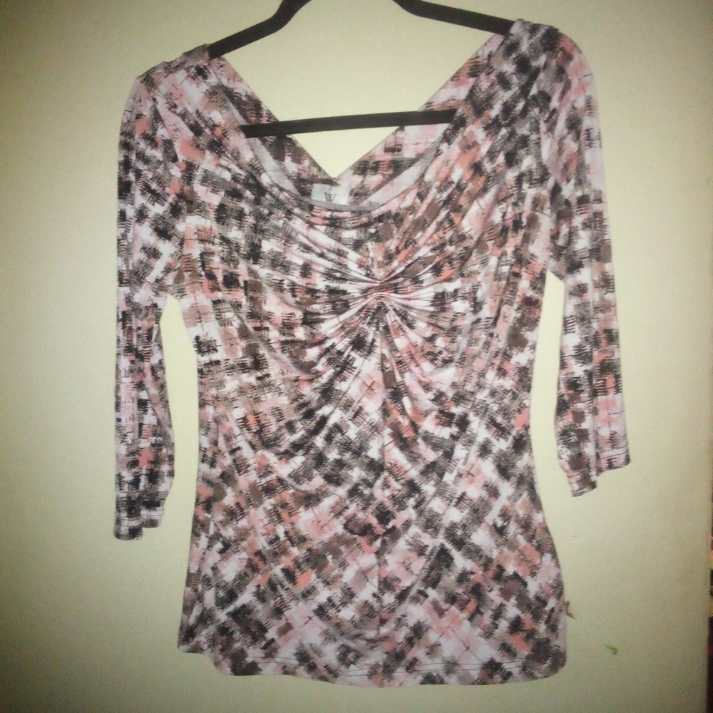 Worthington v neck blouse,size medium